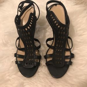 Via Spiga block heel sandals - $25